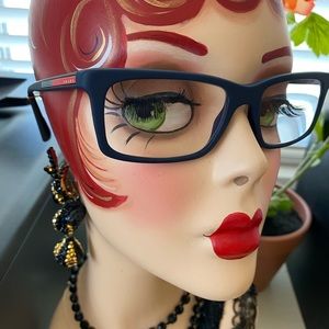 PRADA VPS 02C 53 17 eyeglasses, with case, very high-quality Beautiful frames ❤️